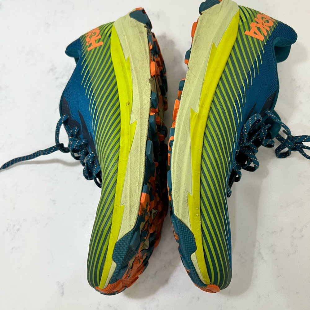 Hoka Teal and Black Athletic Shoes - Picture 8 of 12